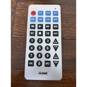 iWave Jumbo Universal Remote Control with Large Buttons